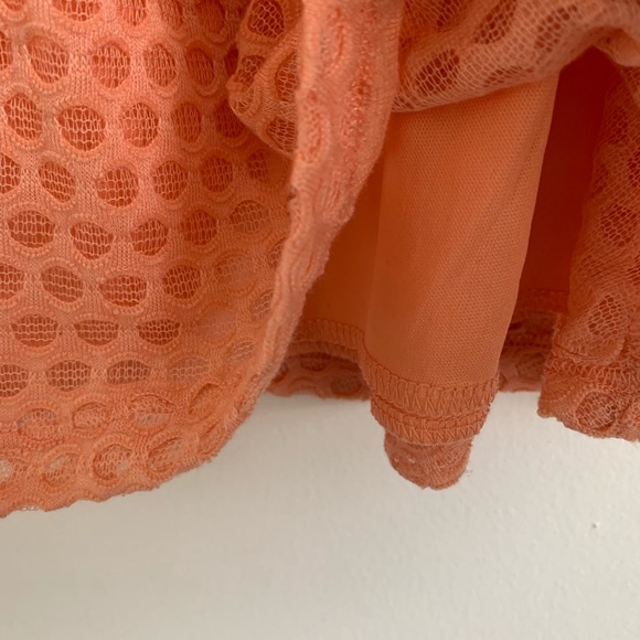 A’Gaci Orange Sherbert Circle Skirt - Picture 3 of 3